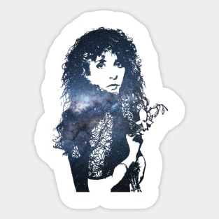 Stevie Nicks  Retro Vintage Styled Design Sticker